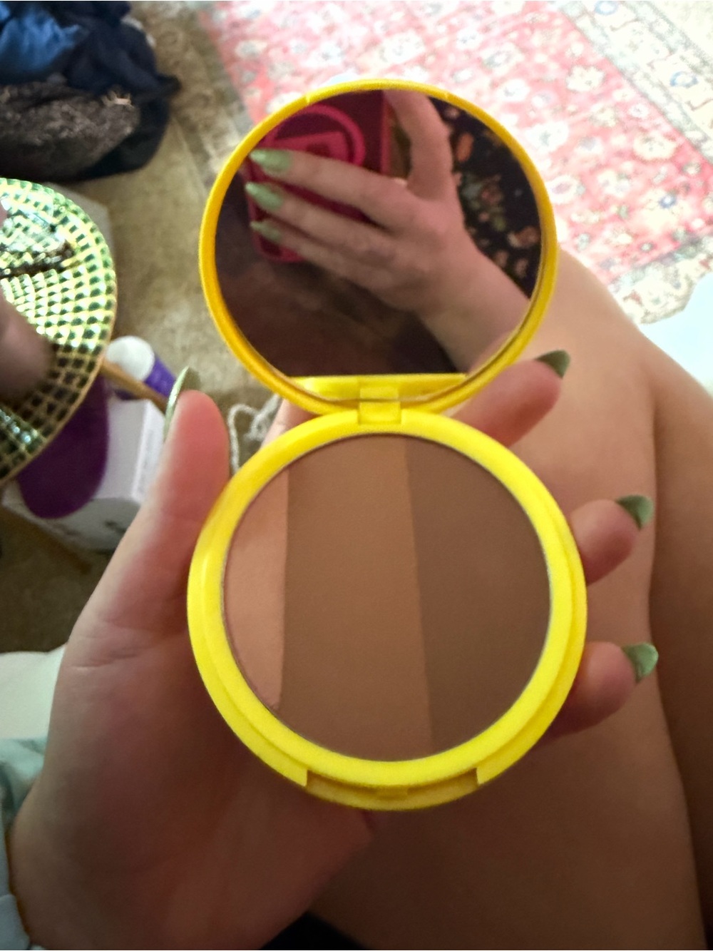 Trixie Cosmetics Bronzer Trio in Free Love Freesia